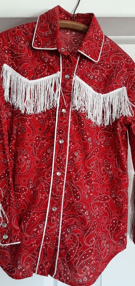 Vintage pearl snap shirt